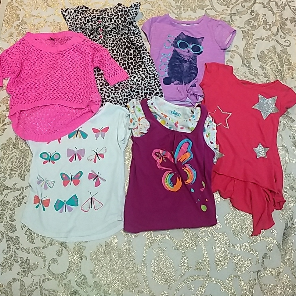 Girls Size 6 Shirt Bundle